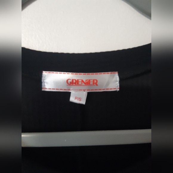 Striped dress with ¾ sleeves - Picture 3 of 3